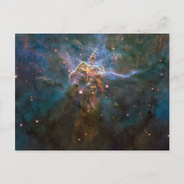 Carina Nebula Postkarte (Vorderseite)