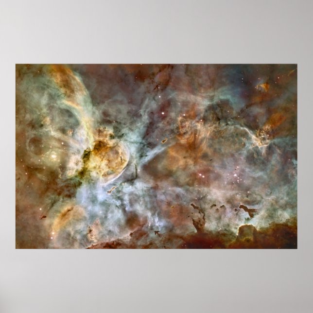 Carina Nebula Riesiges Astronomieposter Poster (Vorne)