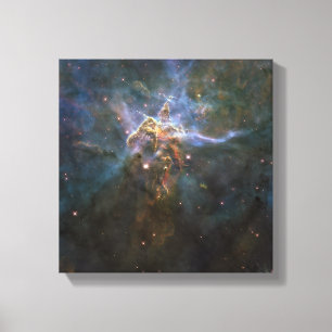 Carina Nebula Star-bildende Säulen Leinwanddruck