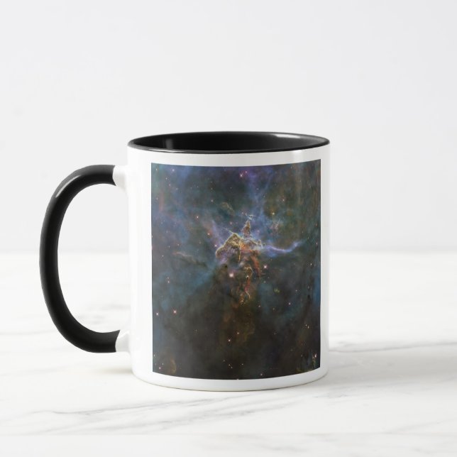 Carina Nebula Star-bildende Säulen Tasse (Links)