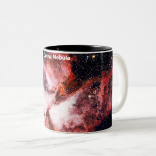 Carina Nebula Zweifarbige Tasse