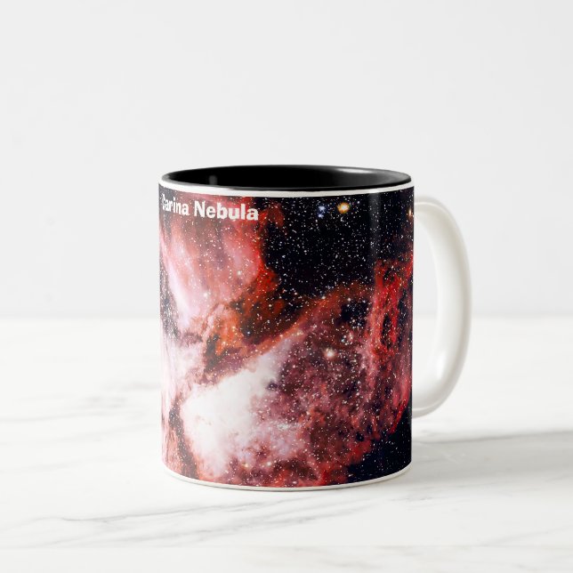 Carina Nebula Zweifarbige Tasse (VorderseiteRechts)
