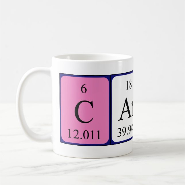 Carine Periodenname Tasse (Links)