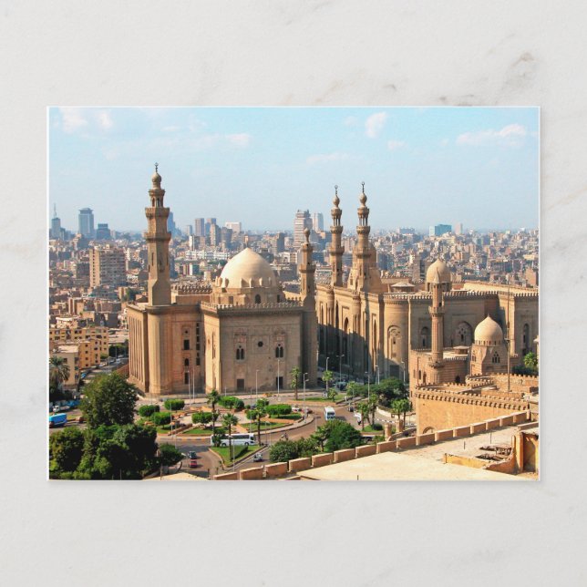 Cario Ägypten Skyline Postkarte (Vorderseite)