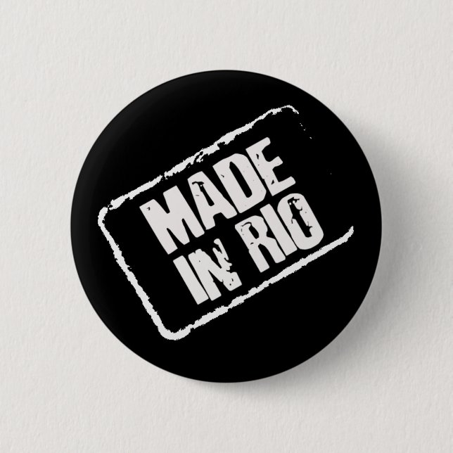 CARIOCA IN RIO-BRIEFMARKE BUTTON (Vorderseite)