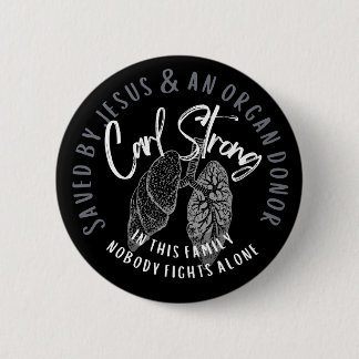 Carl Allison Gerettet durch Organspenderknopf Button