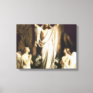 Carl Bloch - Auferstehung Christi Leinwanddruck