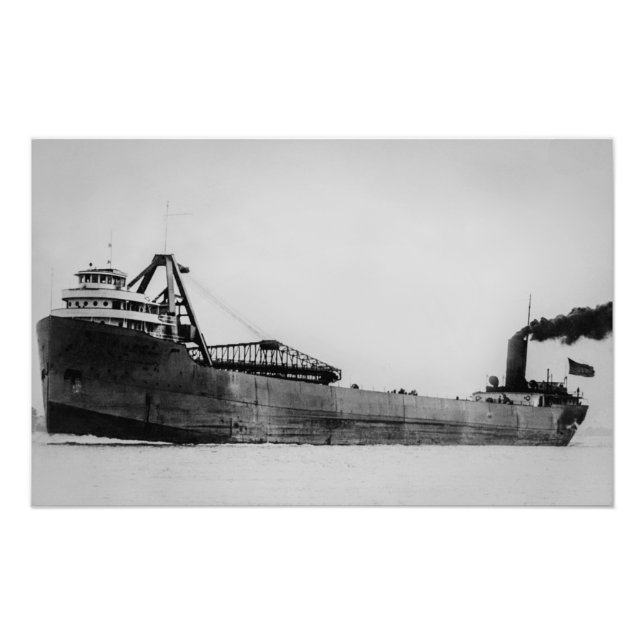 Carl D. Bradley, Frachter der Großen Seen Fotodruck (Vorne)