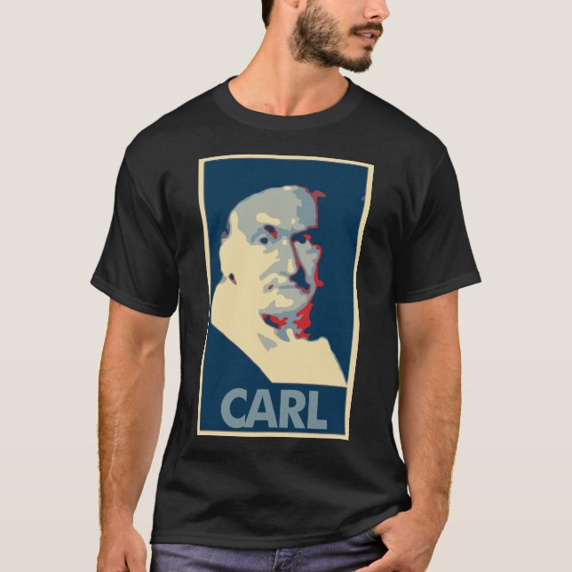 Carl Friedrich Gauß Plakat-politische Parodie T-Shirt (Vorderseite)