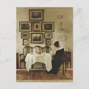 Carl Holsøe Mère et enfant CC0570 Carte postale