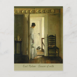 Carl Holsøe Saucer de Milk CC0569 Carte postale