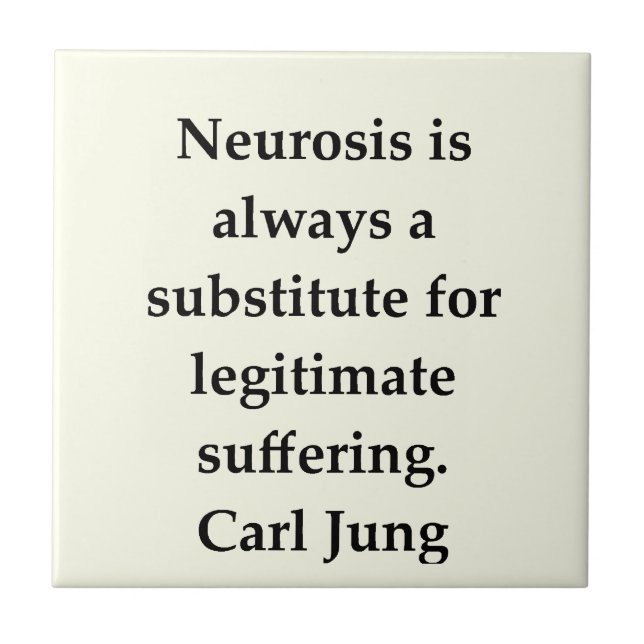 Carl Jung Zitat Fliese (Vorderseite)