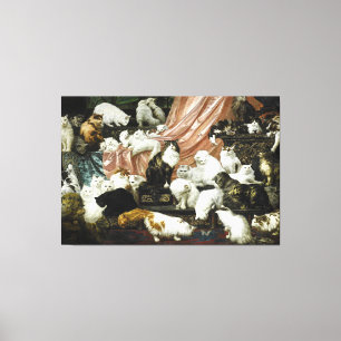 Carl Kahler - Liebe meiner Ehefrau Leinwanddruck