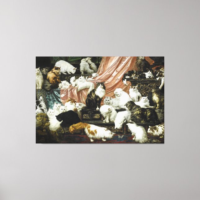 Carl Kahler - Liebe meiner Ehefrau Leinwanddruck (Vorderseite)