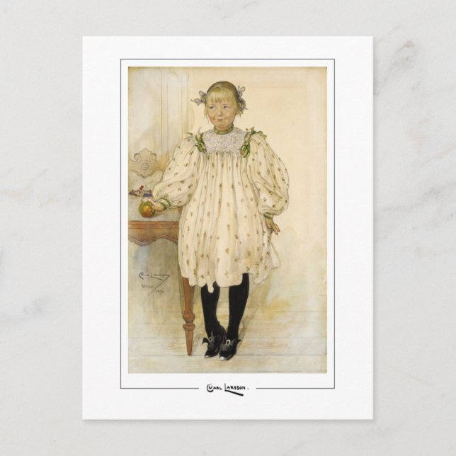 Carl Larsson #107 - Fine Art Postcard Postkarte (Vorderseite)