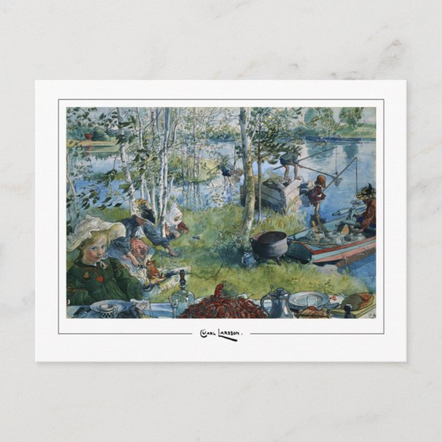Carl Larsson #273 - Fine Art Postcard Postkarte (Vorderseite)