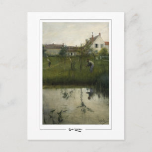 Carl Larsson #350 - Carte postale d'art fin