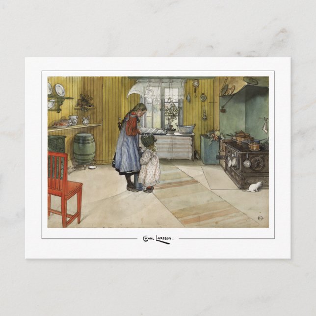 Carl Larsson #373 - Carte postale Art (Devant)