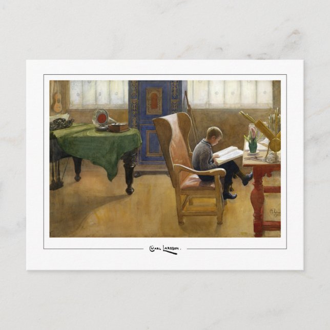 Carl Larsson #384 - Fine Art Postcard Postkarte (Vorderseite)
