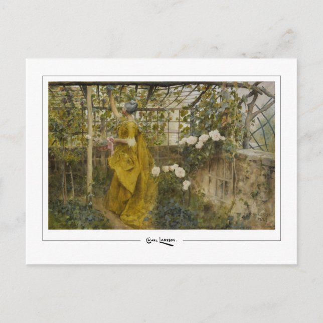Carl Larsson #409 - Carte postale Art (Devant)