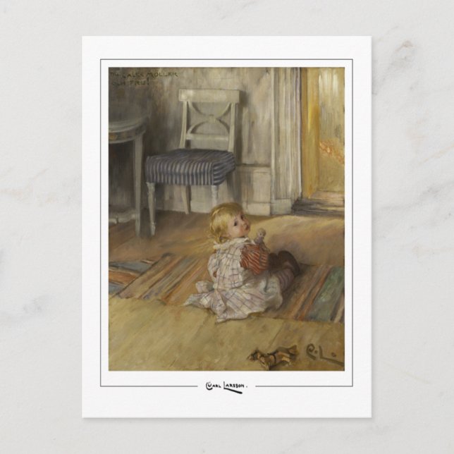 Carl Larsson #59 - Fine Art Postcard Postkarte (Vorderseite)