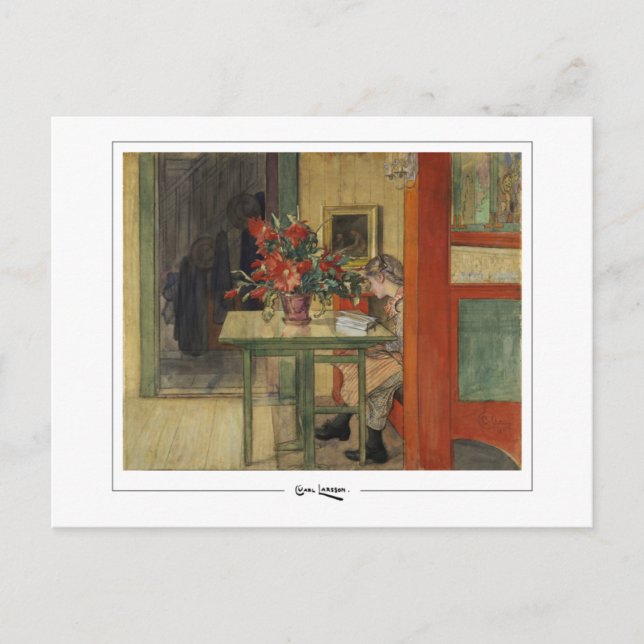 Carl Larsson #5 - Carte postale Art (Devant)