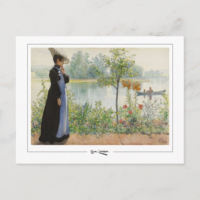 Carl Larsson #77 - Carte postale Art (Devant)