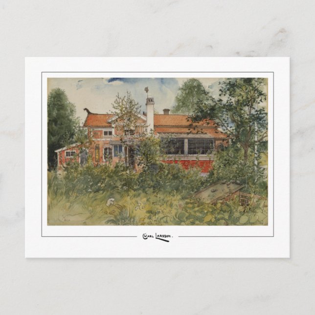 Carl Larsson #7 - Fine Art Postcard Postkarte (Vorderseite)