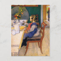 Carl Larsson A Late Riser's Miserable Breakfast
