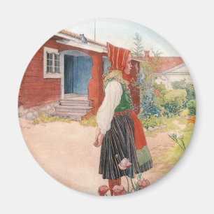 Carl Larsson - Die Falun-Zuhause Magnet