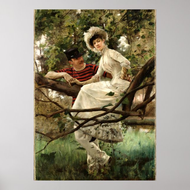 Carl Larsson - Idyll Poster (Vorne)