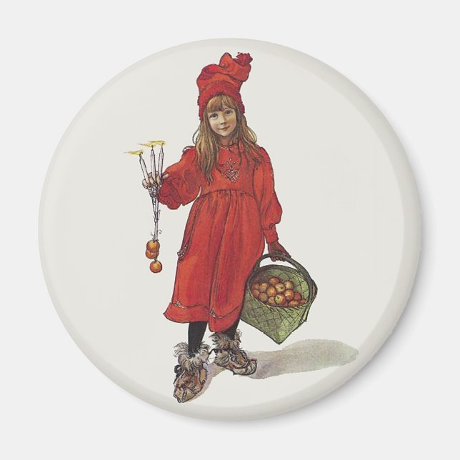 Carl Larsson Schwedische Tochter Brita als Iduna Magnet (Vorne)