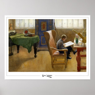 Carl Larsson Zedign Affiche artistique #384
