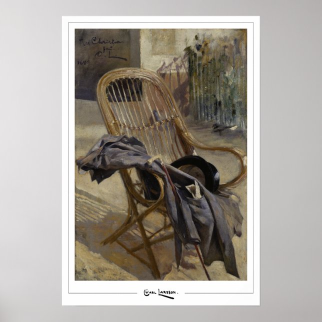 Carl Larsson Zedign Art Poster #11 (Vorne)