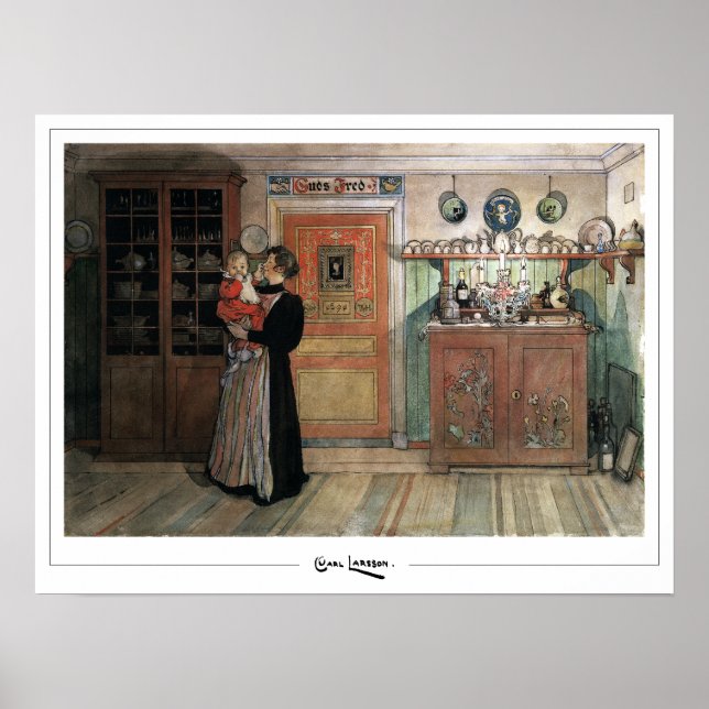 Carl Larsson Zedign Art Poster #21 (Vorne)