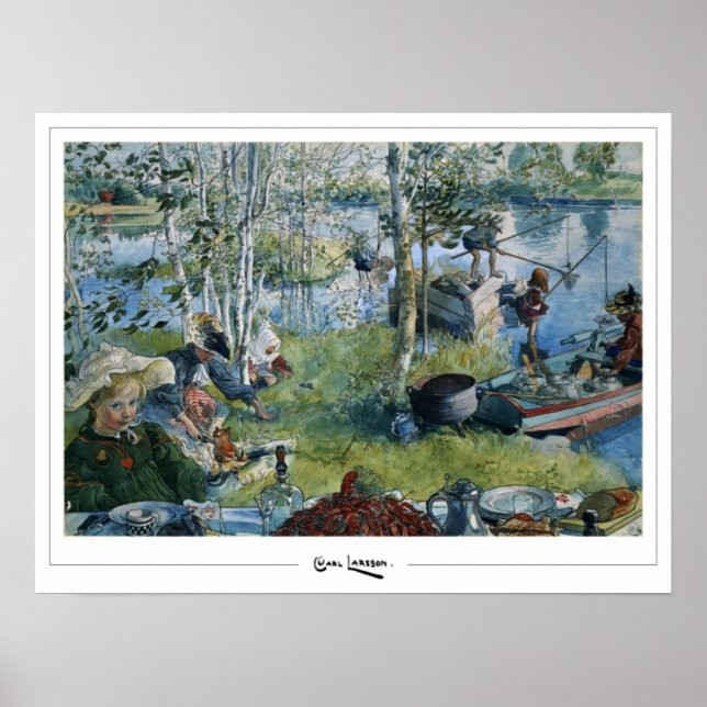 Carl Larsson Zedign Art Poster #273 (Vorne)