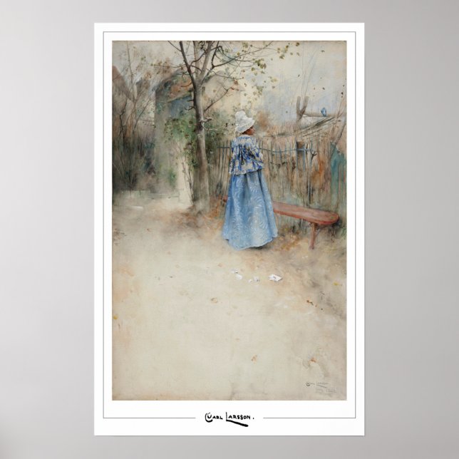 Carl Larsson Zedign Art Poster #304 (Vorne)