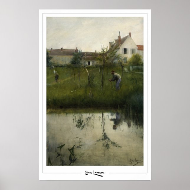 Carl Larsson Zedign Art Poster #350 (Vorne)