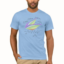 CARL peptide, AUC theme, custom text, light T-Shir