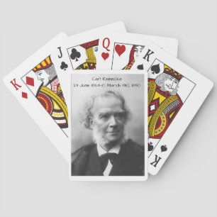 Carl Reinecke 1890 Spielkarten