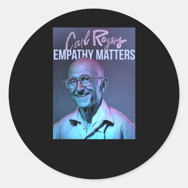 Carl Rogers Empathy S Sticker (Vorderseite)