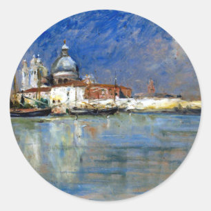 Carl Skånberg Von Venedig Runder Aufkleber
