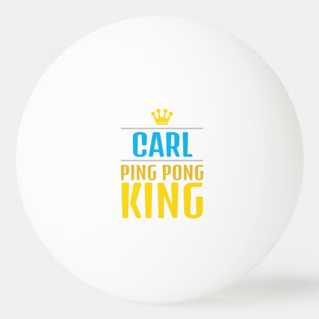 Carl Tischtennisball (Vorderseite)