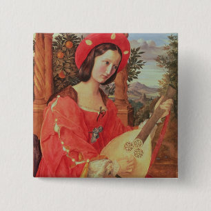 Carla Bianca von Quandt, c.1820 (Öl auf Leinwand) Button
