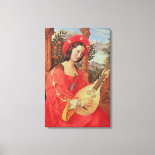 Carla Bianca von Quandt, c.1820 (Öl auf Leinwand) Leinwanddruck
