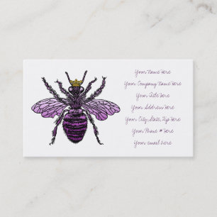 Carleighs Bienenkönigin-Visitenkarten Visitenkarte