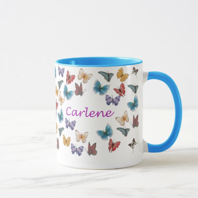 Carlene Tasse (Rechts)