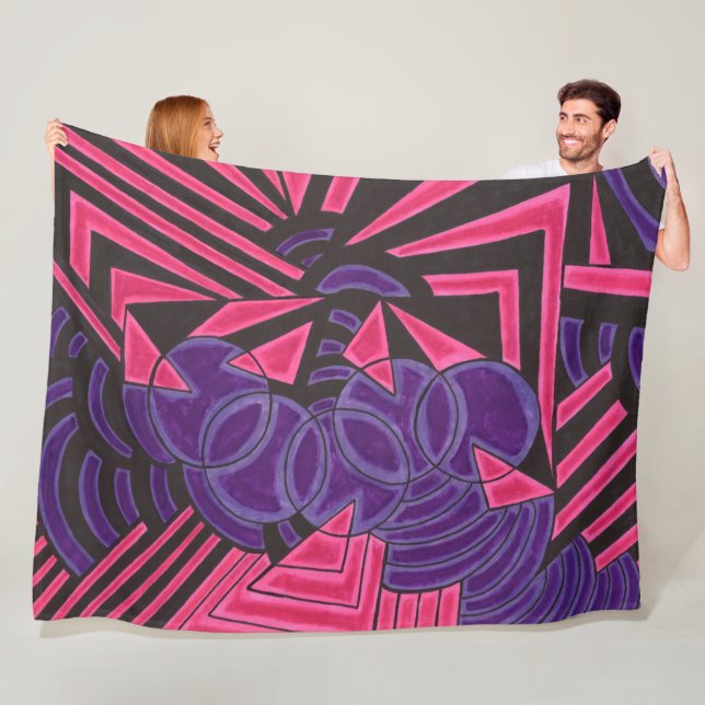 Carlen's JukeBox Fleecedecke (Beispiel)