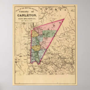 Carleton Co., NB Poster