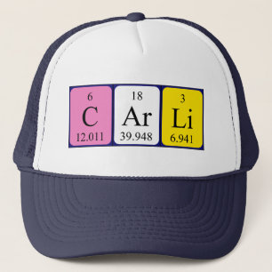 Carli Periodenname Truckerkappe